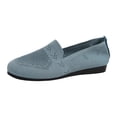 thumbnail image 1 of HBFAGFB Chaussures Décontractées pour Femmes Confortables et Simples à Semelle Plate à Enfiler Femmes Gris Taille 39, 1 of 7