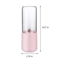 thumbnail image 3 of NARABB Juicer Machine 400ml, Six-blade Head Mini Juicer, USB Rechargeable Portable Juicing Cup, Home Juicer, Large Capacity Glass Juicer, 3 of 8