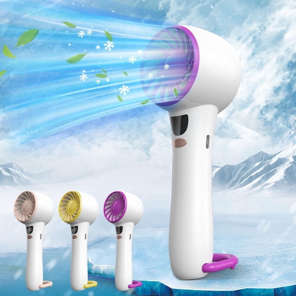 Feltree Mini Handheld 3-in-1 USB Fan with Humidifier and Spray Cooler for Office Desktop Outdoor Portable Quiet Cooling