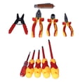 thumbnail image 4 of Electrician Screwdriver Set, Comfortable Grip Dual Plastic Handle Durable Insulated Electrician Tool Set  For Wire Stripping, 4 of 8