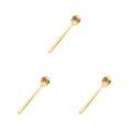 thumbnail image 4 of Ruiboury Exquisite Stainless Steel Mixing Spoon For Tea Essential For Tea Lovers Essential For Tea Drinking Stainless Steel Spoon cat paw gold 1 3Set, 4 of 6