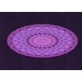 thumbnail image 1 of Ahgly Tapis Rectangulaire Lavable en Machine Intérieur Transitionnel Orchidée Foncée Violet, 8 Pieds x 12 Pieds, 1 of 7