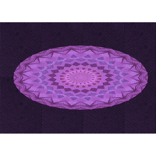 Ahgly Tapis Rectangulaire Lavable en Machine Intérieur Transitionnel Orchidée Foncée Violet, 8 Pieds x 12 Pieds