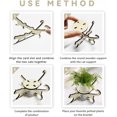 thumbnail image 4 of Support de Fleurs pour Chat en Bois en Forme de Chat Décoration Maison (Multicolore, Lot de 4), 4 of 7