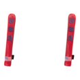 thumbnail image 3 of Baohd PU Golf Alignment Stick Cover Case Premium Holder Embroidered Waterproof Red Blue 33 x 5.5cm 2Set, 3 of 6