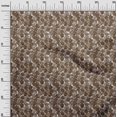 thumbnail image 3 of oneOone Silk Tabby Brown Fabric Tropical Sewing Craft Projects Fabric Prints By Yard 42 Inch Wide, 3 of 5