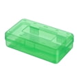 thumbnail image 2 of Dvruxg Plastic Cosmetics Case, Large Capacity Box, Hard Crayon Box Storage with Snap-Tight Lid for Office Supplies(Green), 2 of 5