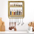 thumbnail image 3 of Sorbus Bath Organizer - 2 Shelf with Towel Bar - Bamboo Finish, 3 of 7