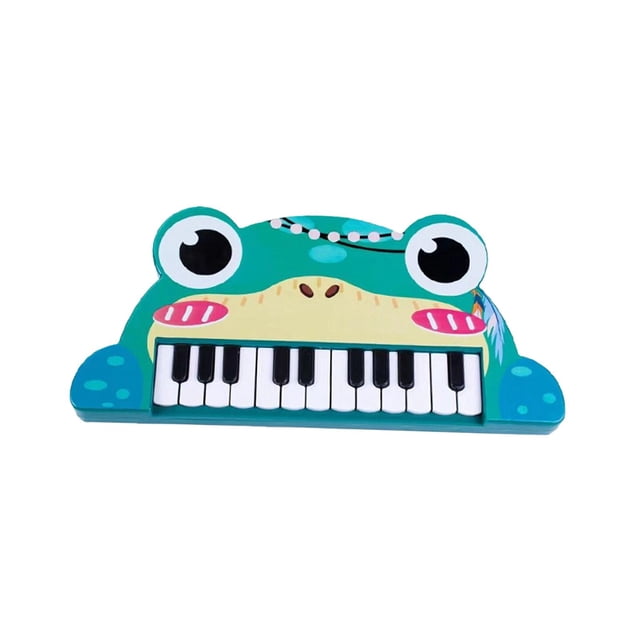 Electronic Piano Keyboard Learning Musical Toys 22 Keys Piano Toddlers Piano Toy Frog