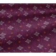 thumbnail image 5 of oneOone Viscose Jersey Fabric Check Kasuri Print Sewing Fabric BTY 60 Inch Wide, 5 of 5