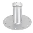 thumbnail image 1 of 45 Degree Fuel Cell Filler Neck with 12 Bolt Steel Base Aluminum Cap 1.5in Inner Diameter, 1 of 7