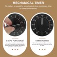 thumbnail image 3 of Milisten Automatic Timer for Kitchen Plastic Timer for Studying 1Pack, 3 of 4