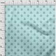 thumbnail image 2 of oneOone Viscose Chiffon Fabric Floral Block Printed Fabric 1 Yard 42 Inch Wide, 2 of 4