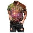 thumbnail image 2 of EGNMCR T-Shirts à Manches Courtes pour Hommes Été Décontracté Col Rond T-shirt, Mode de Rue pour Hommes Décontracté Design Intéressant Imprimé Col Rond Manches Courtes,, 2 of 9