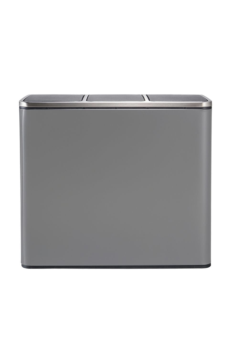 The Step N' Sort 3 x 18L, Triple Compartment Trash and Recycling Bin