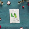 thumbnail image 5 of Riforla Cute Pickle Design Pocket Hug Card Pocket Hug Card Funny Positive Pickle with Emotional Support Card Pickle Party Decorations Graduation Pickle Greeting Card B, 5 of 5