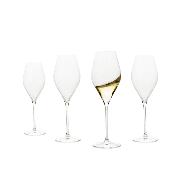 Galateo Verona Collection Bianco Verres à Vin Blanc - Ensemble de 4