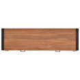thumbnail image 5 of vidaXL Desk with 2 Drawers 140x40x75 cm Teak Wood, 5 of 5