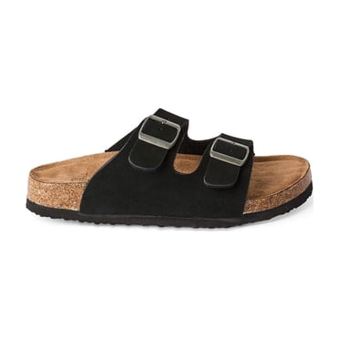 Time and Tru Women's Double Buckled Sandals