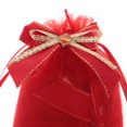 thumbnail image 3 of GUOOL 10pcs Drawstring Bowknot Gift Bags Wedding Favor - Red, 15cm 10 x 15cm, 3 of 9