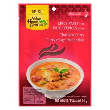 Asian Home Gourmet Spice Paste for Thai Red Curry