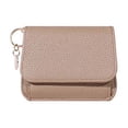 thumbnail image 1 of Leather Coin Purse for Women, Small Zipper Wallet, Compact Organizer for Change Cards, Mini Pocket Pouch, Elegant Leathercraft Accessory for Daily Use, 1 of 1