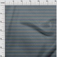 thumbnail image 3 of oneOone Velvet Blue Fabric Asian Ikat Sewing Craft Projects Fabric Prints By Yard 58 Inch Wide, 3 of 4