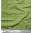 thumbnail image 1 of Soimoi Green Modal Satin Fabric Geometric Abstract Printed Fabric 1 Yard 42 Inch Wide, 1 of 3