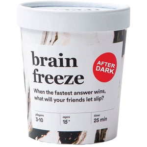 Dyce Games - Brain Freeze - After Dark - English Version - Fun Party Game For Adults -Fast Paced Fun For Ages 17+ - 15-30 Minutes of Play Time - 3-10 Players