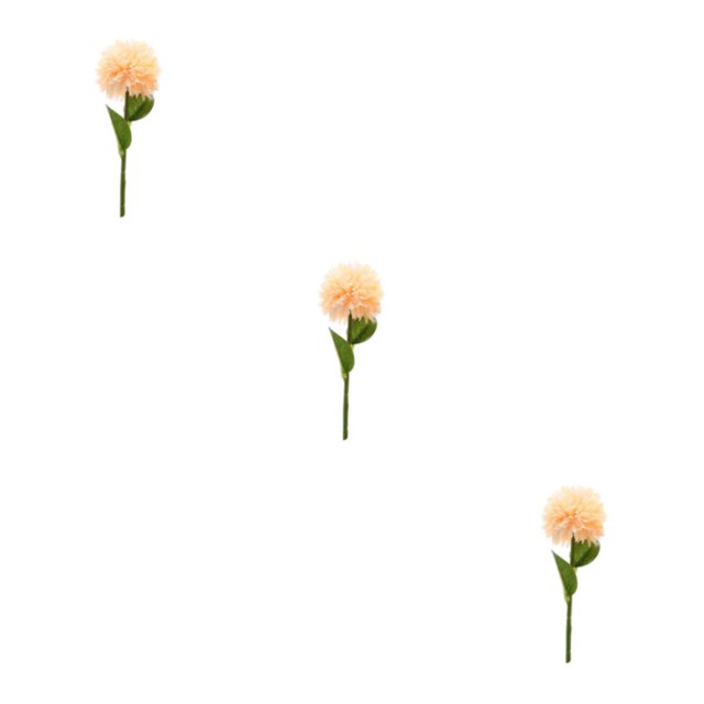 Baohd 1/2/3/5 10pack/lot Realistic Appearance Artificial Flower For Party Decor And Home Decor Champagn 3PCS