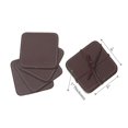 thumbnail image 2 of 4Pc Carrés Authentiques En Cuir En Cuir Cerise, 2 of 3