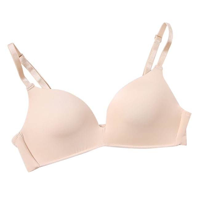 Yuyuzo Plus Size Wireless Bras for Women Seamless Full Coverage Adjustable Strap Comfy Everyday Bra