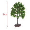 thumbnail image 2 of 4Pcs Arbre Modèle Mise en Page Diorama Architecture Arbre Paysage Modèle Arbres Paysage Sable Table DIY Vert, 2 of 8