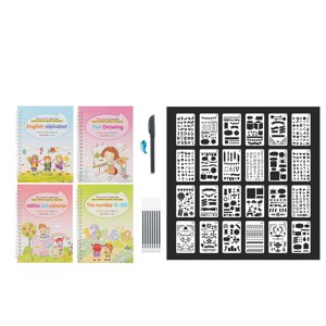 Suncoda Notebook, Calligraphie anglaise pour enfants pratique Calligraphy dur stylo poste 20Ml