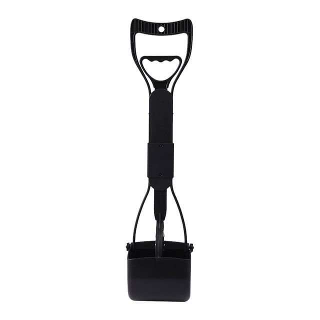 XZNGL Dog Poop Bags with Handles Foldable Dog Poop Waste Collection Scoop, Sturdy Pet Poop Basket, with Long Handle High Strength Substance and Durable Spring for Picking Up Grass and Gravel