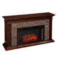 thumbnail image 4 of SEI Furniture Canyon Heights Electric Fireplace in Maple, 4 of 9
