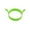 Green, variant on Vaidha Round Eg g Rings Nonstick Frying Omelet Mould