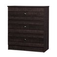 thumbnail image 1 of Baxton Studio Commode de Rangement Moderne et Contemporaine en Bois Brun Espresso à 3 Tiroirs Decon, 1 of 6