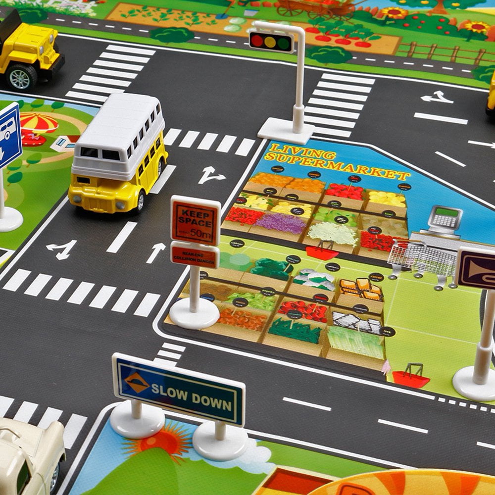 Parking enfants Rail ville trafic jouets enfants jouet éducatif