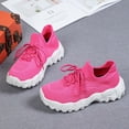 thumbnail image 4 of Dakaela Chaussures de Marche pour Femmes à Enfiler Espadrilles de Course Tennis 2025 Mode Décontractée Chaussures pour Femmes Rose 9.5, 4 of 8