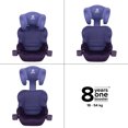 thumbnail image 2 of Diono Everett NXT Latch Slim Fit Lightweight Booster Car Seat, 2 of 9