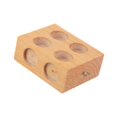thumbnail image 4 of Bunblic Wood Slopes Friction Block Inclined Plane Slider Professional Physics Experiment Portable Wooden Friction Block for Children 6 Hole, 4 of 8