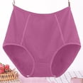 thumbnail image 2 of Culottes Taille Haute Anti-Fuite en Coton pour Femmes Grande Taille, 2 of 4