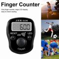 thumbnail image 3 of HFINGAQEX Mini Finger Counter LCD Electric Digital Display With Light Tally Counter Stitch Weave Marker Knitting Pray Sewing Soccer Buddha, 3 of 8