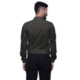 thumbnail image 2 of BESTMAN Chemises Habillées en Coton pour Hommes Coupe Ajustée Chemises à Manches Longues Imprimées pour Hommes, 2 of 5