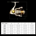 thumbnail image 3 of Spinning Fishing Reel Sds2000-6000 Series Left/right Interchangeable Fishing Reels For Saltwater Freshwater, 3 of 9