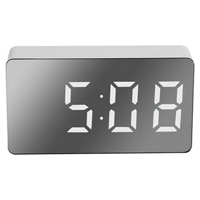 Réveil Numérique Mini Horloges Multifonctionnelles pour la Chambre à Coucher à la Maison Vert