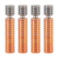 thumbnail image 2 of 4pcs 3D Printer All Metal Heatbreak, Replacement Copper Alloy Extruder Throat Tube for 3D Printer Accessories., 2 of 8