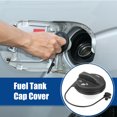 thumbnail image 2 of Unique Bargains Bouchon de Réservoir de Carburant de Voiture de Remplacement Compatible avec Chevrolet Spark 2010 2011 2012 Noir, 2 of 7