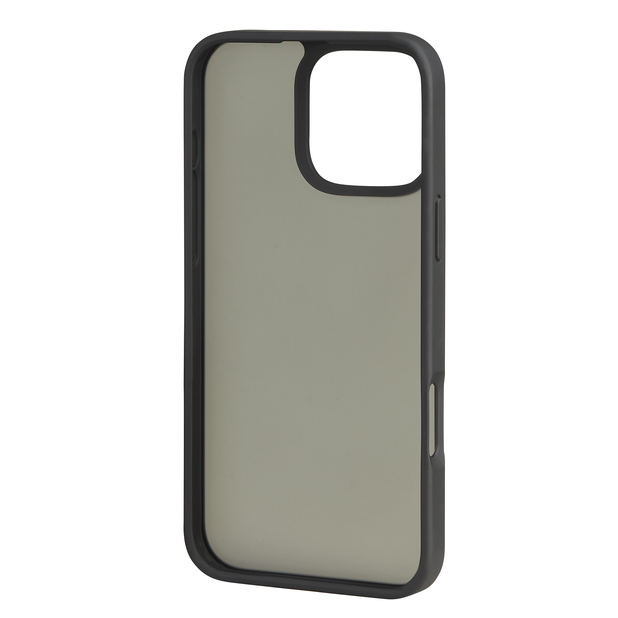 Coque de protection rigide translucide onn pour iPhone 16 Pro Max, noire